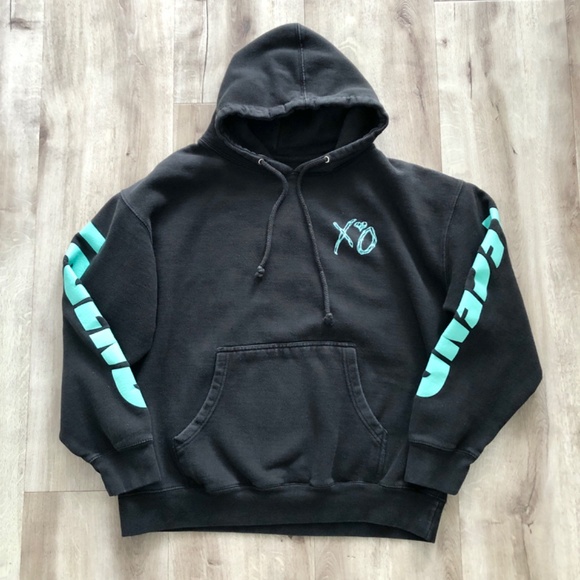 The Weeknd, XO Hoodie, 2017, Starboy, Legend of The Fall, Arena Tour, Size L - Picture 4 of 10